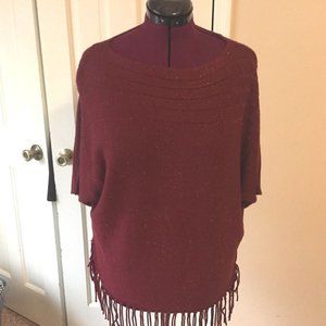 NEW DIRECTION LADIES PULLOVER SWEATER SIZE PL METALLIC THREADS